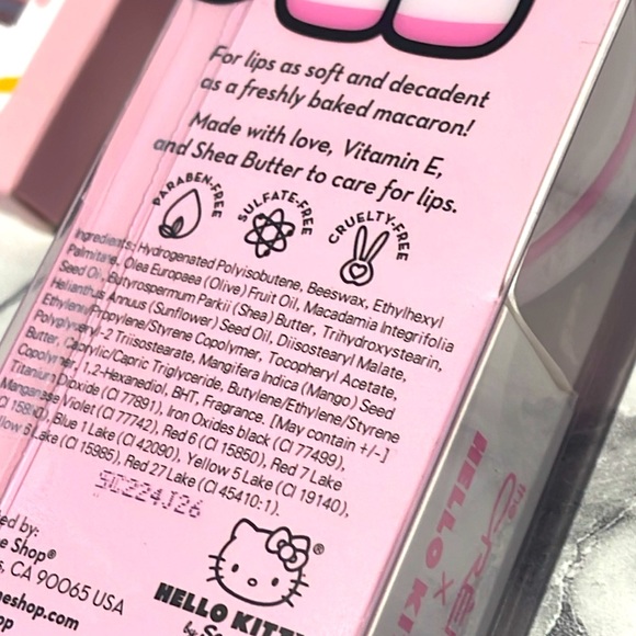 NWT/HELLO KITTY Bundle of Gel Nail strips & Sweet Sprinkles Lip Balm - Picture 8 of 11